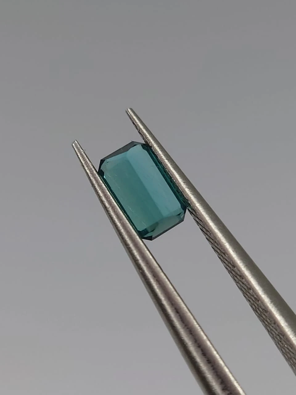 0.37ct Natural Blue Tourmaline Emerald Cut Loose Gemstone from Afghanistan — view 5